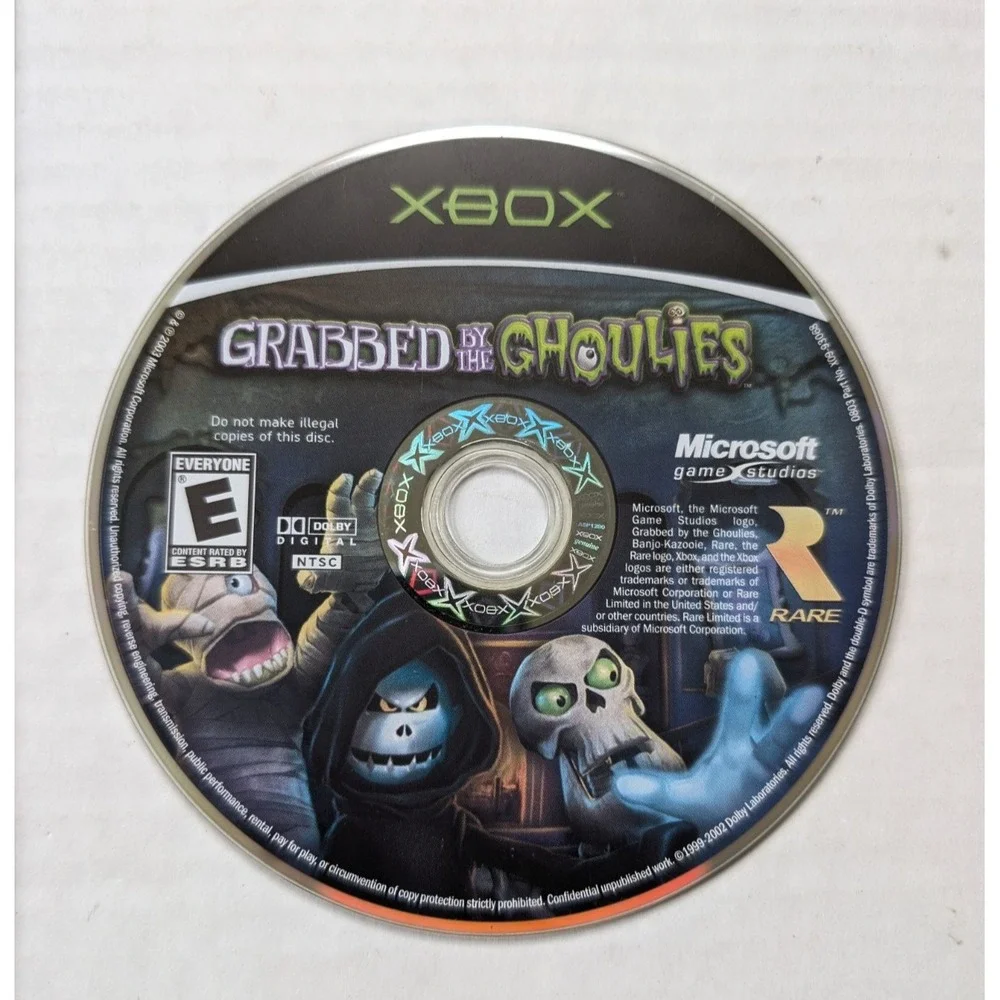 Grabbed by the Ghoulies Complete Microsoft Xbox CIB 2003 Tested Rare Games